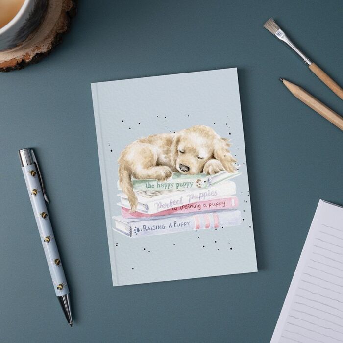 Wrendale Designs "A Pup's Life" Dog A6 Notebook